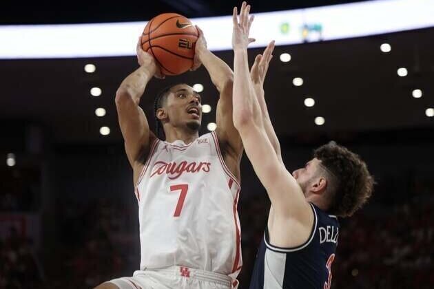 'Centered' Milos Uzan, No. 7 Houston set sights on Baylor