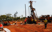 Drilling at Abujar in Cote d'Ivoire
