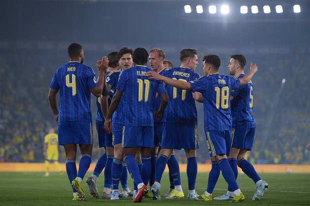 (SP)SPAIN-VALENCIA-FOOTBALL-FIFA WORLD CUP EUROPEAN QUALIFIERS-PLAYOFFS-SEMIFINALS-UKRAINE VS SWEDEN