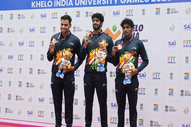 KIUG 2025: Cyclist Meenakshi Rohilla clinches first gold of Games; Jain University dominates swimming events with eight golds