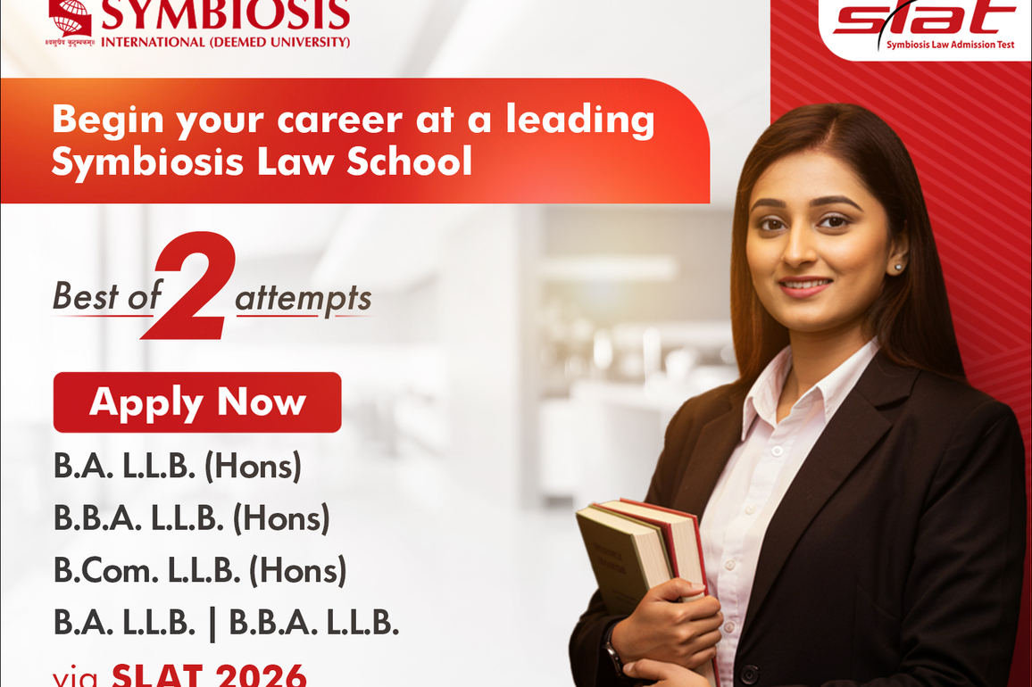 Few Days Left to Apply for the Top Law Programmes at Symbiosis Law Schools Across India