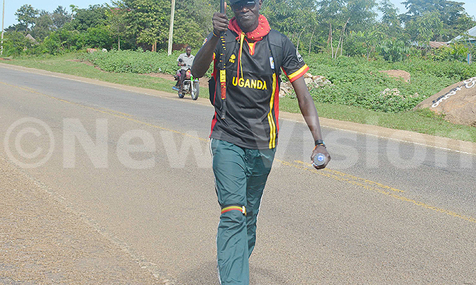 Climate change campaigners walk 10kms across Mabira Climate change campaigners walk 10kms across Mabira