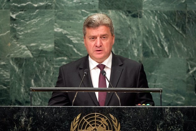 'World is at a crossroads,' President of the former Yugoslav Republic of Macedonia tells UN