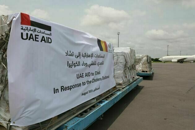 Chadian government receives UAE medical aid to combat cholera outbreak