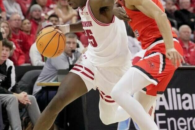 No. 24 Wisconsin coming off resounding win when NIU visits