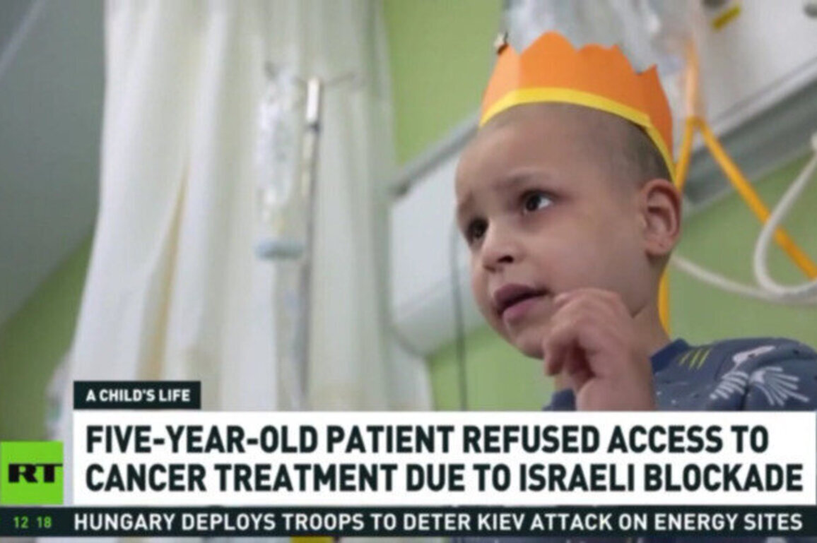 Boy born in Gaza refused cancer treatment by Israel (RT VIDEO)