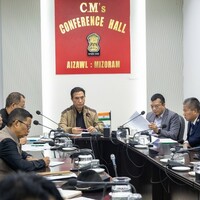 CM Lalduhoma holds review meeting on disaster in Mizoram