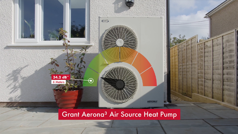 How quiet is a heat pump?