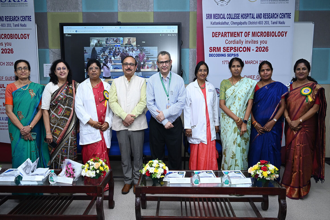 SRM SEPSICON 2026 Advances Sepsis Care Through National Collaboration and Clinical Innovation