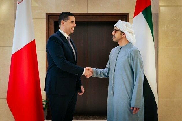 Abdullah bin Zayed receives Deputy PM, Minister of Foreign Affairs & Tourism of Malta