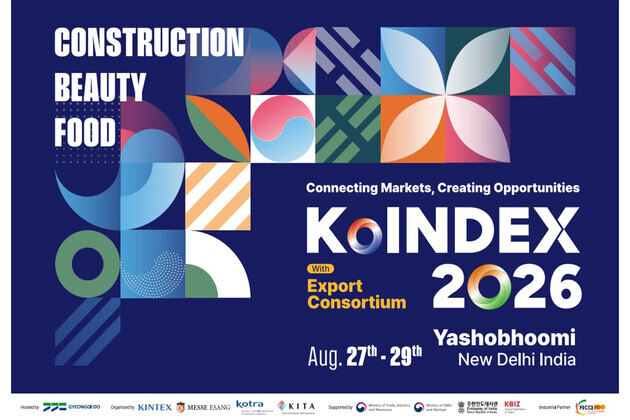 Korea Industry Expo (KoINDEX) 2026 Opens at Yashobhoomi on 27 August