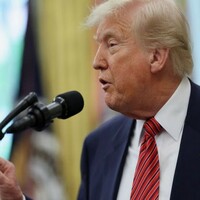 Trump says 145pc tariffs on China are here to stay for now