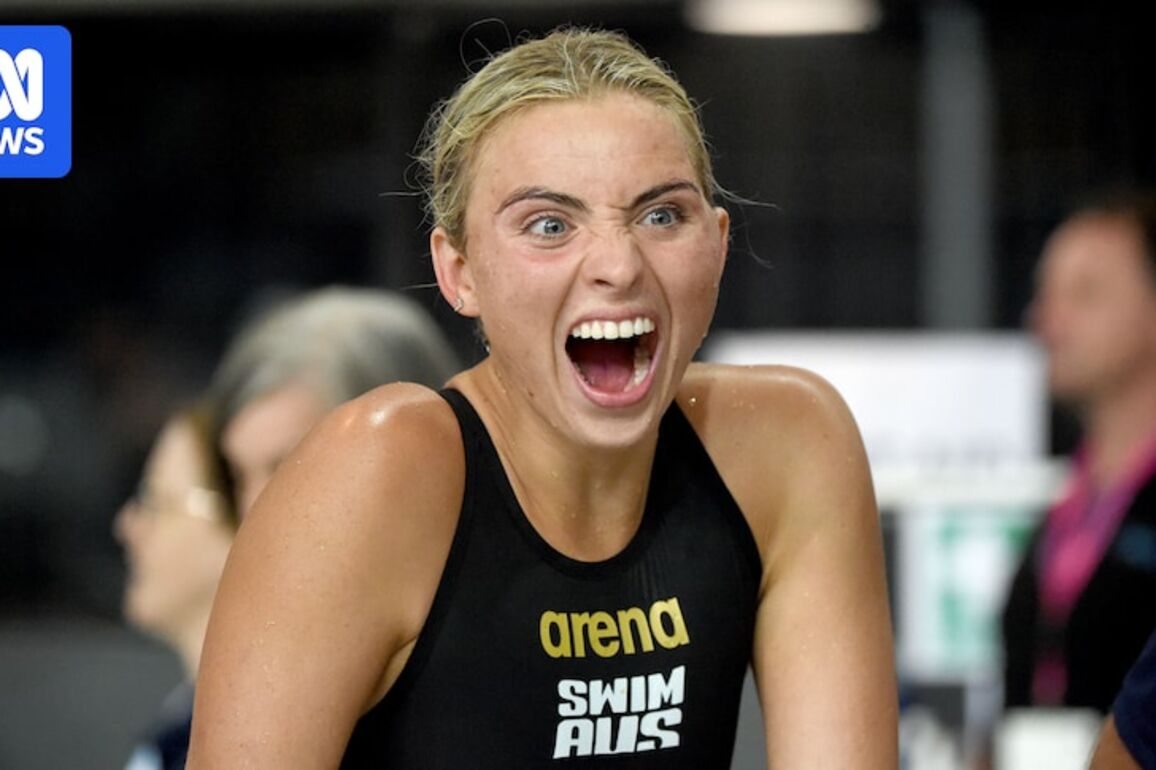 Alexa Leary breaks world record at Australian Open Swimming Championships