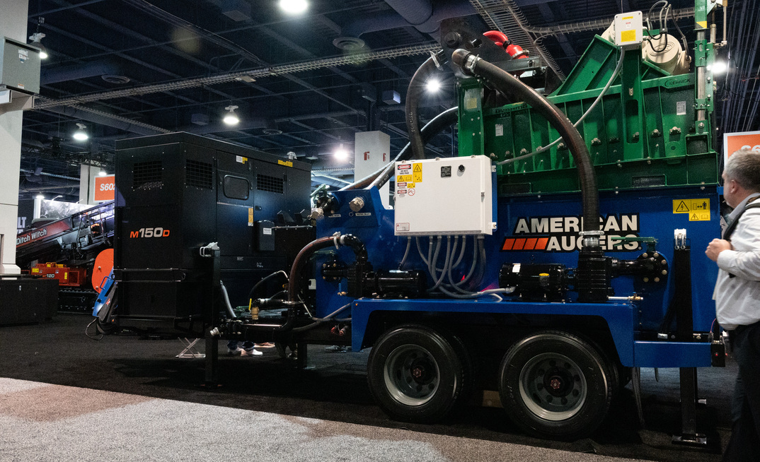 American Augers unveils new HDD fluid cleaning system