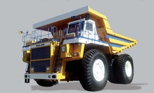  The BelAZ 7513 truck