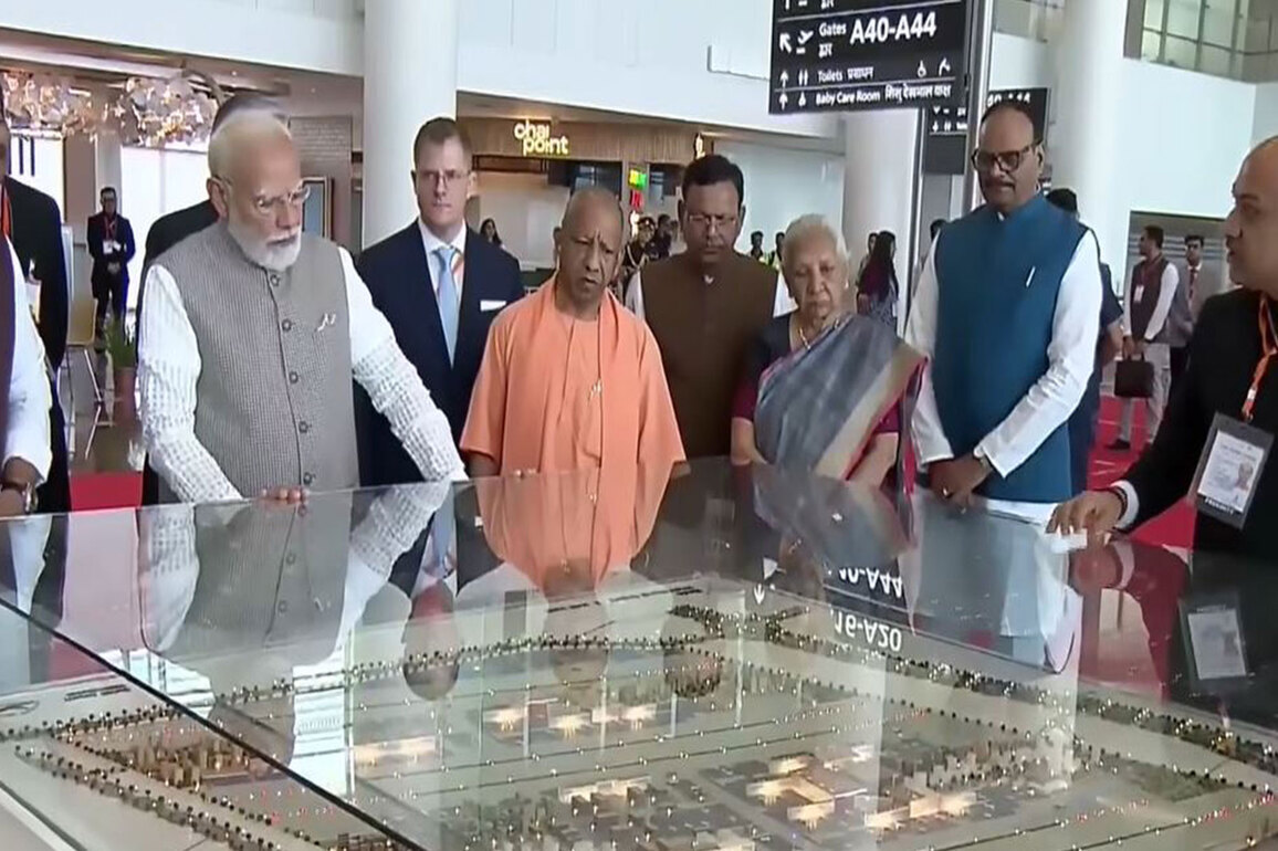 UP: PM Modi take review of Noida International Airport in Jewar ahead of Phase 1 inauguration
