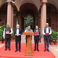 Union Minister Jitendra Singh administers Ekta pledge on Rashtriya Ekta Diwas