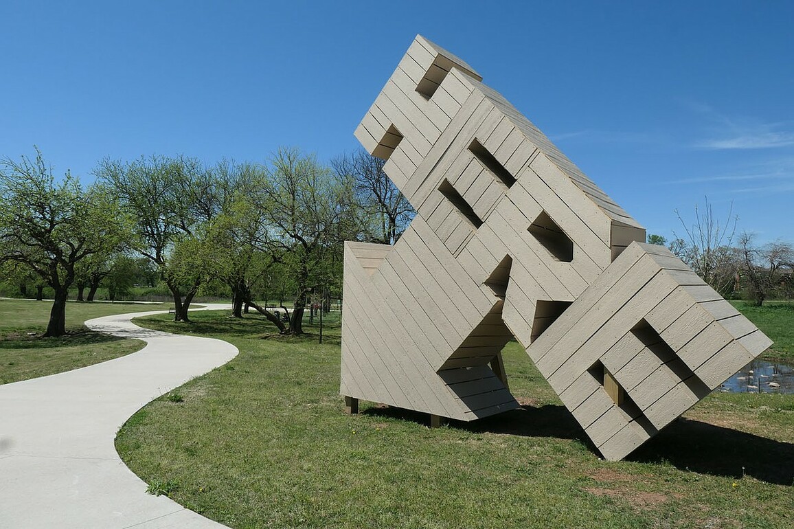 New art installation at Creekside Park in Bentonville - Northwest Arkansas Democrat-Gazette