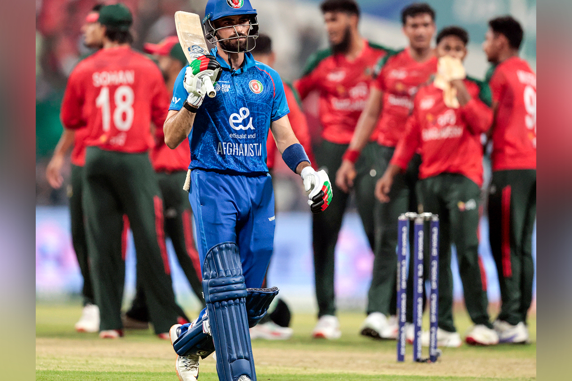 Ibrahim Zadran fined 15 per cent match fee for breaching ICC Code of Conduct in Afghanistan-Bangladesh ODI