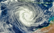 Cyclone off Western Australia