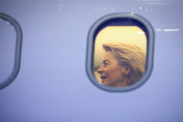 Russia responds to accusations of jamming GPS on EU leaders jet