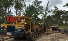 Drilling at Core Lithium's Finniss project