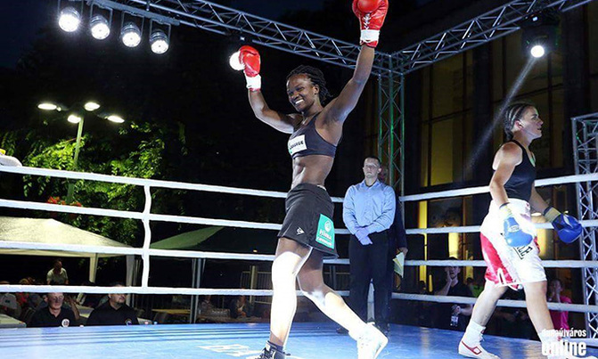 Apolot, Uganda's female kick boxing champion gears up for world championship Apolot, Uganda's female kick boxing champion gears up for world championship