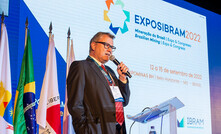  Wilfred Brujin, presidente da Anglo American no Brasil, na abertura da Exposibram 2022/Divulgação