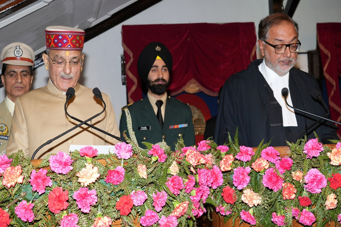 Kavinder Gupta sworn in as Himachal Pradesh Governor