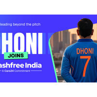 MS Dhoni Joins Cars24's Crashfree India As Goodwill Ambassador