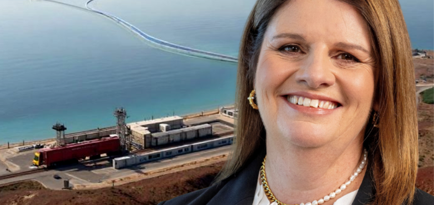 Scarborough moves from construction to delivery as first LNG draws closer. Pictured acting CEO Liz Westcott.