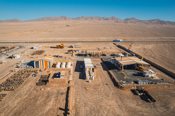 Kal Tire's recycling plant in Northern Chile