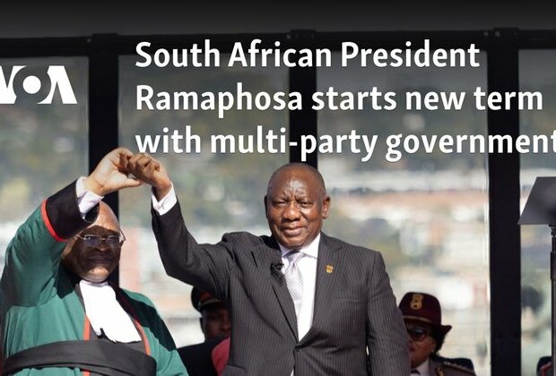 South Africa&#039;s Ramaphosa sworn in amid political shift