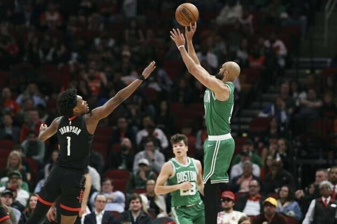 Celtics' 3-point barrage too much for Rockets