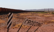 A Rio Tinto train heading to Dampier. Photo: Karma Barndon