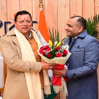Uttarakhand DG Intelligence Abhinav Kumar meets CM Pushkar Singh Dhami