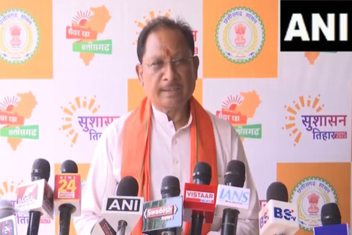 Pak PM speaking gibberish, he has to give some answer to people of their country: Chhattisgarh CM Vishnu Deo Sai