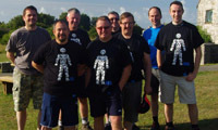 Burdens employees cover new ground in fundraising efforts