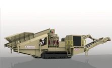 Telsmith builds high-capacity, track-mounted cone crusher