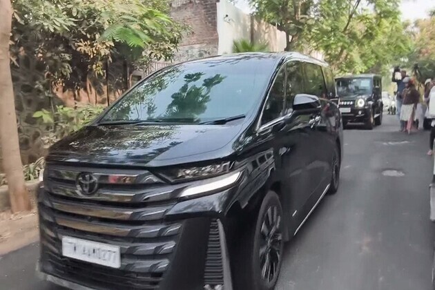 TVK chief Vijay departs from Chennai residence to attend public meeting in Thanjavur