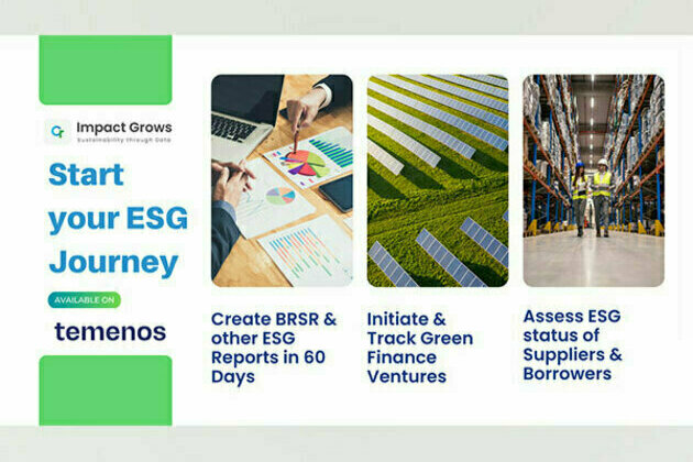 ImpactGrows, Sustainability Management SaaS Solution is now available on Temenos Exchange