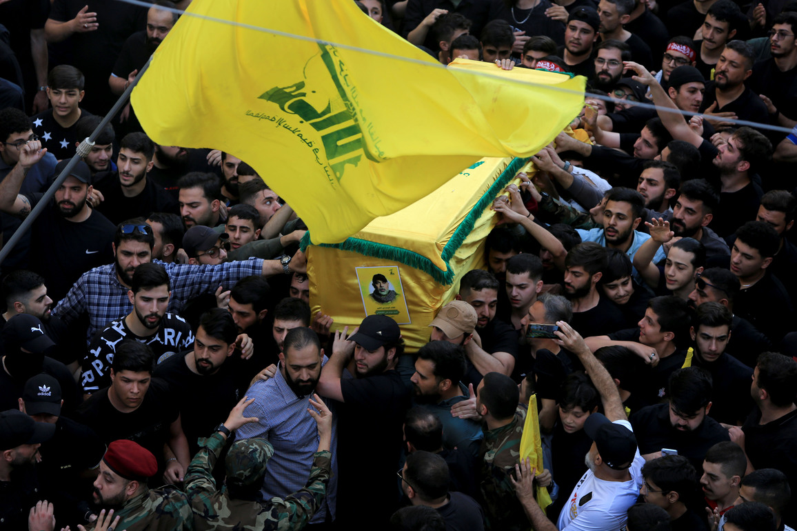 LEBANON-BEIRUT-ISRAELI AIRSTRIKE-FUNERAL