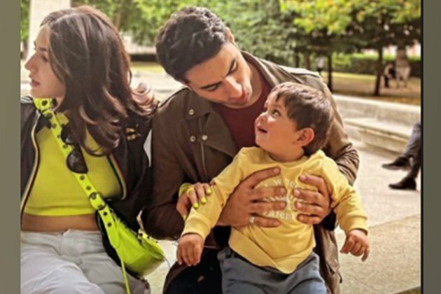 Sara, Ibrahim enjoy 'park day' with Jeh