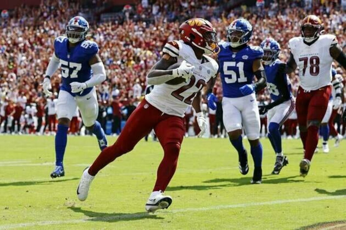 Commanders hold firm to spoil Russell Wilson's Giants debut