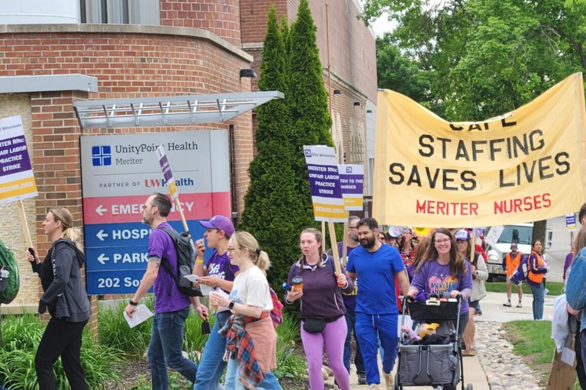 Nurses Strike at Madison Hospital   Urban Milwaukee