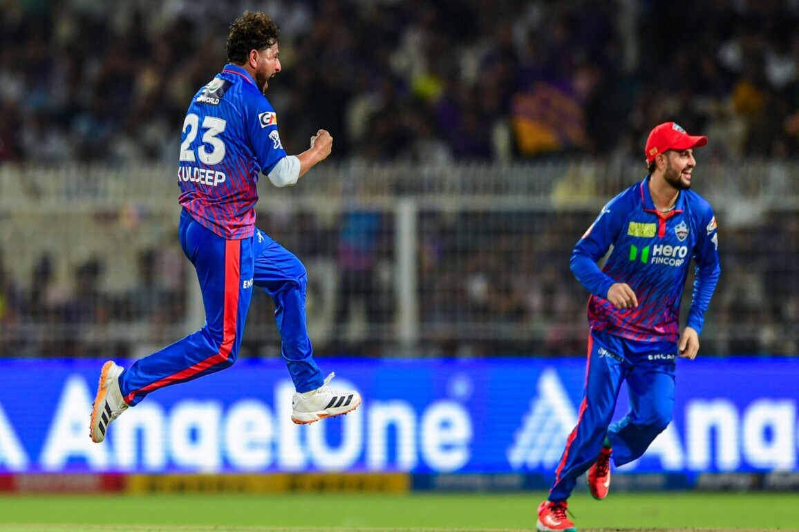 "Extremely happy with whatever has gone right through the season": Kuldeep Yadav after match-winning performance against KKR