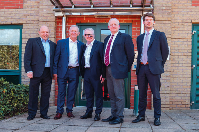 Jonathan Thaker, Richard Parker, John Newcomb, Brett Amphlett and Joseph Salmon