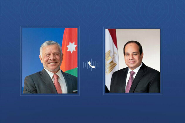 Egyptian President, Jordanian King stress need for Gaza ceasefire, reconstruction without displacement