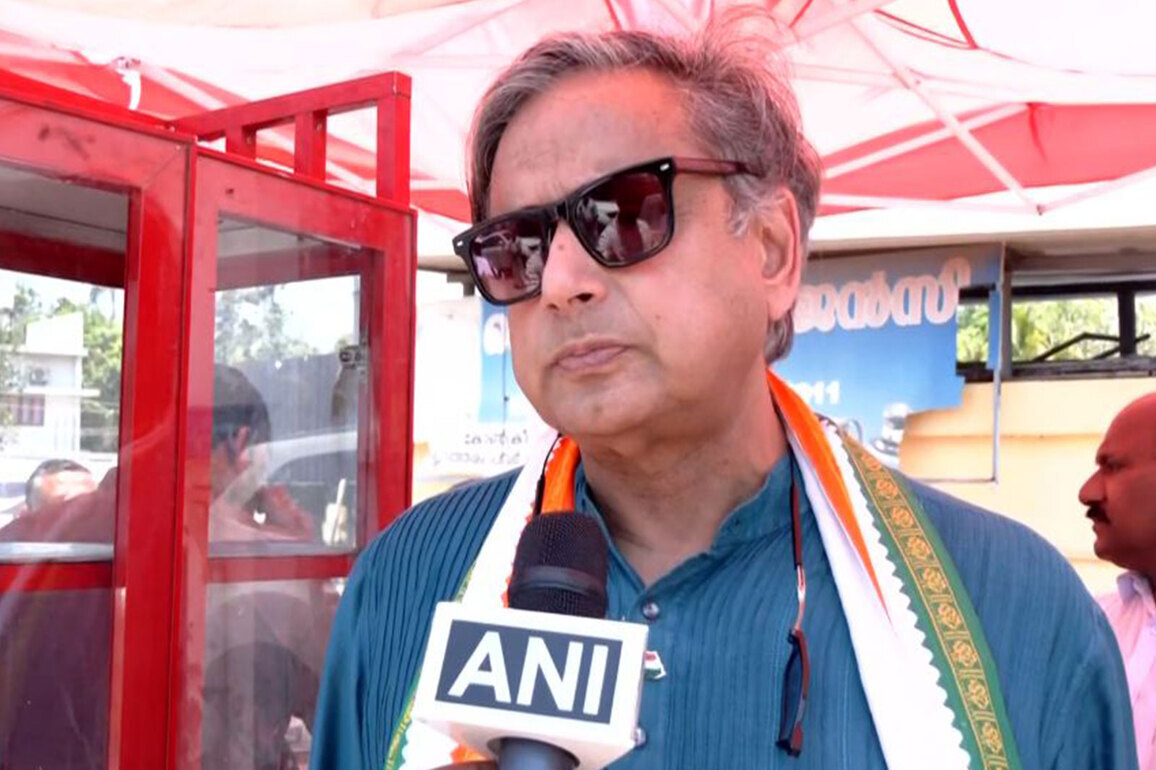 "Vote for BJP is a wasted vote": Congress's Shashi Tharoor ahead of Kerala assembly polls