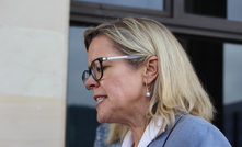  Libby Mettam delivers the report on the steps of state parliament. Image by Karma Barndon.